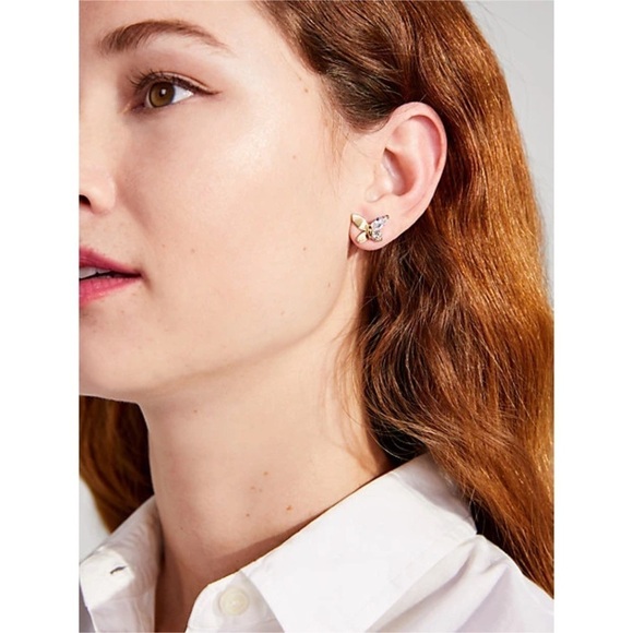 KATE SPADE • Social Butterfly Earrings - Picture 2 of 4